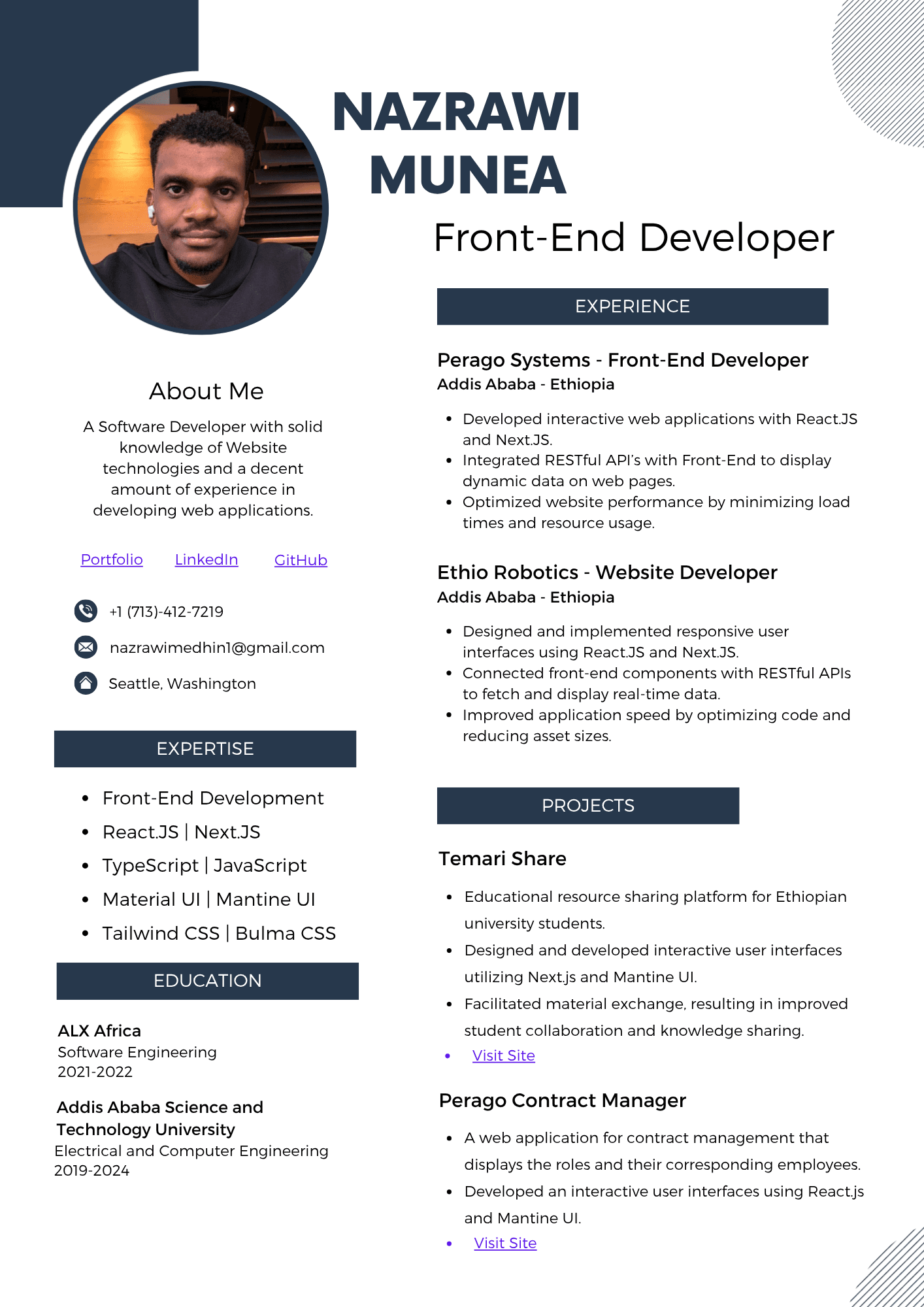 resume